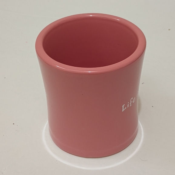 Life is Good Peach Coffee & Tea Mug Cup " Take Your Love Wherever You Go " - Picture 10 of 11